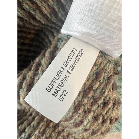 Ralph‎ Lauren Wool Blend Sweater size Medium Black label Leather Elbow Patches - Picture 5 of 11